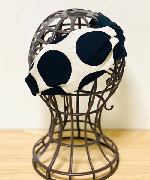 PARKS TOKYO SELECT(パークストウキョウセレクト)の「【丸山工房】北欧柄・アジアン クロスヘアバンド(ヘアバンド・レディース・A/B/C/D/E/F/G/I/H/J/K/L/M/N/O/P/Q/R/S/T・FREE)」の7枚目の写真