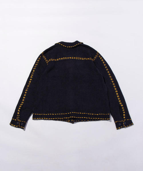 PHINGERIN（フィンガリン）の「＜PHINGERIN＞ PG1 KNIT/ニット（ニット/セーター・メンズ・ブラック/ネイビー・SMALL/LARGE/MEDIUM）」の8枚目の写真
