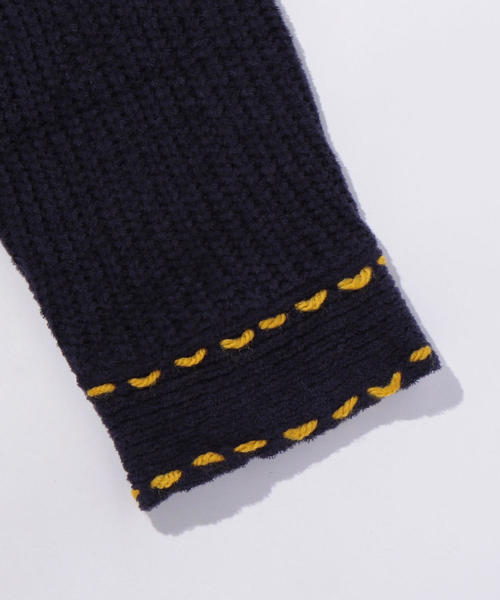 PHINGERIN（フィンガリン）の「＜PHINGERIN＞ PG1 KNIT/ニット（ニット/セーター・メンズ・ブラック/ネイビー・SMALL/LARGE/MEDIUM）」の6枚目の写真