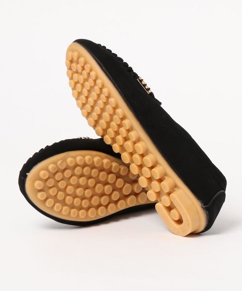 STYLEBLOCK（スタイルブロック）の「スエードモカシンシューズ（モカシン/デッキシューズ・レディース・ブラック/イエロー/グリーン/ローズ・40/39/36/37/38/35）」の6枚目の写真