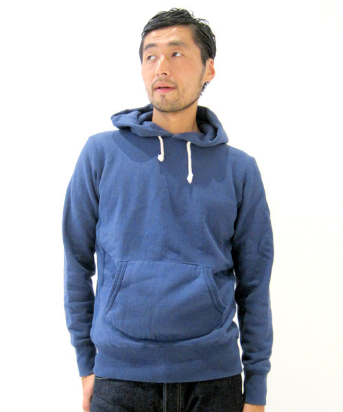 Denime(ドゥニーム)の「HEAVY SWEAT PULLOVER PARKA(パーカー・メンズ・ブラック/グレー/オートミール/ネイビー/イエロー・SMALL/LARGE/MEDIUM)」の5枚目の写真