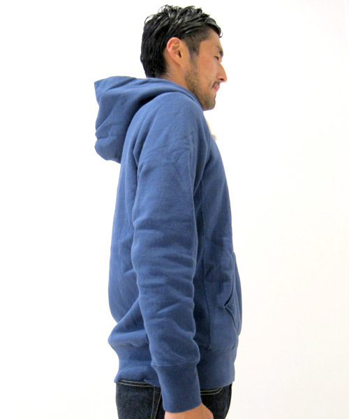 Denime(ドゥニーム)の「HEAVY SWEAT PULLOVER PARKA(パーカー・メンズ・ブラック/グレー/オートミール/ネイビー/イエロー・SMALL/LARGE/MEDIUM)」の13枚目の写真