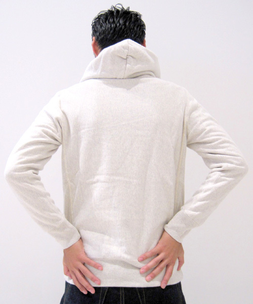 Denime(ドゥニーム)の「HEAVY SWEAT PULLOVER PARKA(パーカー・メンズ・ブラック/グレー/オートミール/ネイビー/イエロー・SMALL/LARGE/MEDIUM)」の14枚目の写真