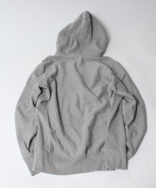 Denime(ドゥニーム)の「HEAVY SWEAT PULLOVER PARKA(パーカー・メンズ・ブラック/グレー/オートミール/ネイビー/イエロー・SMALL/LARGE/MEDIUM)」の20枚目の写真