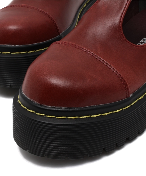 WEGO（ウィゴー）の「WEGO/Tストラップシューズ（ドレスシューズ・レディース・ブラック/ワイン・24.5/23.5）」の11枚目の写真