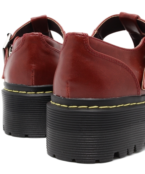 WEGO（ウィゴー）の「WEGO/Tストラップシューズ（ドレスシューズ・レディース・ブラック/ワイン・24.5/23.5）」の6枚目の写真