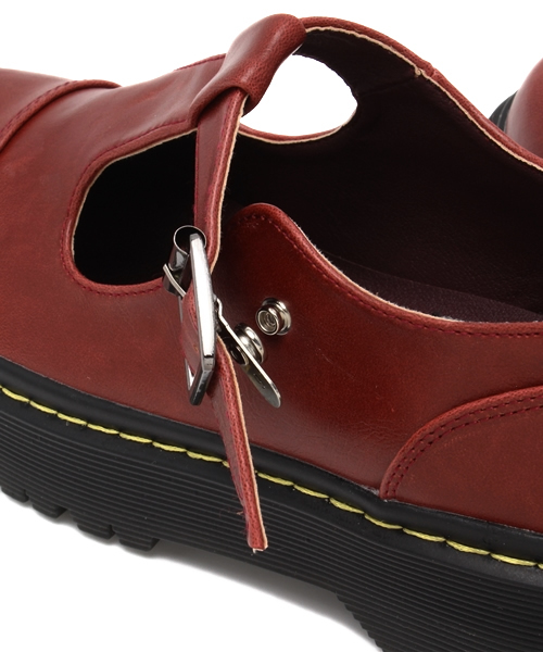 WEGO（ウィゴー）の「WEGO/Tストラップシューズ（ドレスシューズ・レディース・ブラック/ワイン・24.5/23.5）」の7枚目の写真