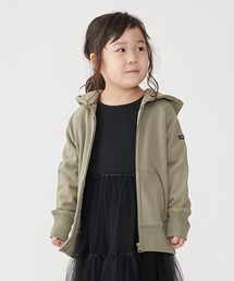 b・ROOM | 【WEB限定】ベーシック裏毛フルジップ長袖パーカー(パーカー)