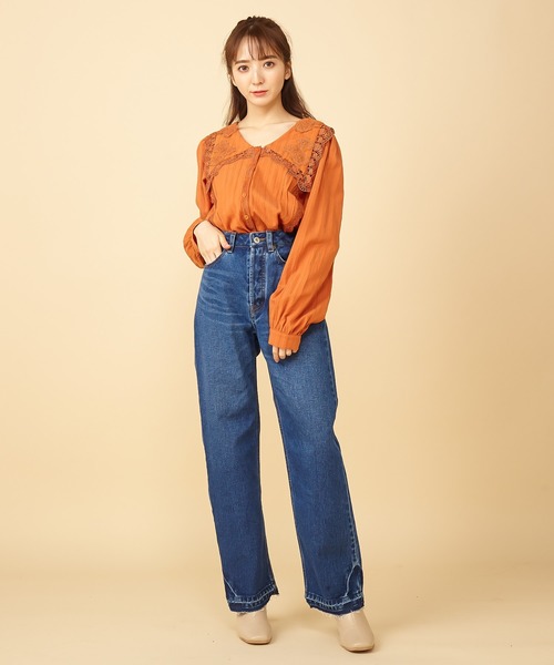 MIIA（ミーア）の「ストレートデニムパンツ（デニムパンツ）」 - WEAR