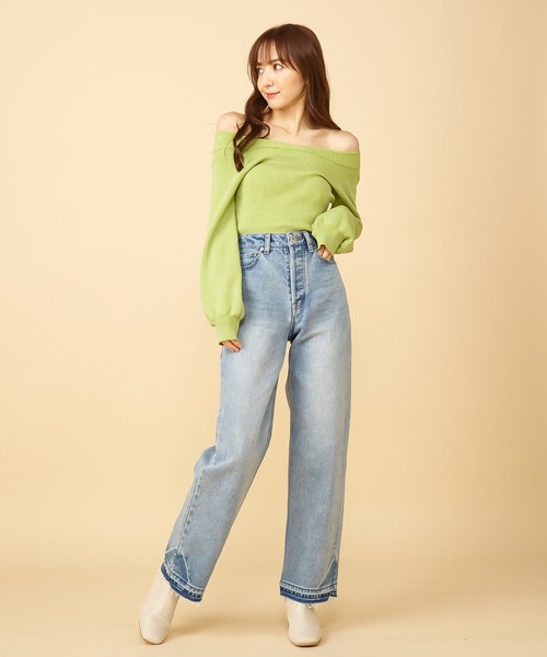 MIIA（ミーア）の「ストレートデニムパンツ（デニムパンツ）」 - WEAR
