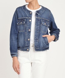 クルーネック ジーンジャケット Crew Neck JEAN JACKET