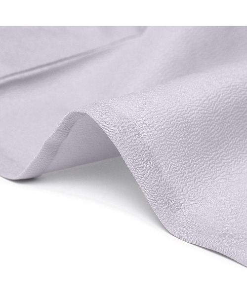 KYOETSU（キョウエツ）の「レディース洗える色無地単衣着物（着物・レディース・ダークパープル/グリーン/グレー/ブラック/ネイビー/ローズ/ダークネイビー/ライトパープル/ブルー/ピンク/ダークブラウン/アンティークゴールド/ライトグリーン/ライトイエロー・S/TL/BL/L/M）」の17枚目の写真