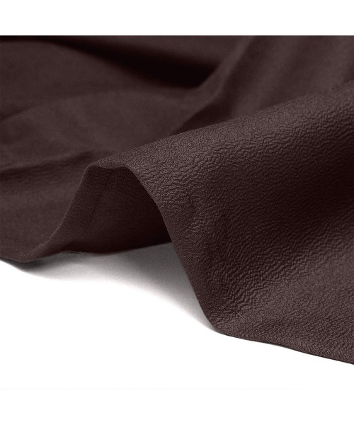 KYOETSU（キョウエツ）の「レディース洗える色無地単衣着物（着物・レディース・ダークパープル/グリーン/グレー/ブラック/ネイビー/ローズ/ダークネイビー/ライトパープル/ブルー/ピンク/ダークブラウン/アンティークゴールド/ライトグリーン/ライトイエロー・S/TL/BL/L/M）」の21枚目の写真