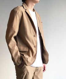 COMMONWARE SELECT�i�R�����E�F�A�Z���N�g�j�́uCOMMONWARE�FNYLON STRETCH TAILORED JACKET�@�i�C���� �X�g���b�` �e�[���[�h �W���P�b�g�i�e�[���[�h�W���P�b�g�j�v