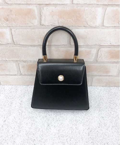 PairPair(ペアペア)の「2WAYパールボタンバック(AR)(ショルダーバッグ・レディース・レッド/ブラック/ブラウン系その他・FREE)」の6枚目の写真