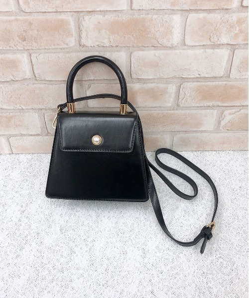 PairPair(ペアペア)の「2WAYパールボタンバック(AR)(ショルダーバッグ・レディース・レッド/ブラック/ブラウン系その他・FREE)」の5枚目の写真