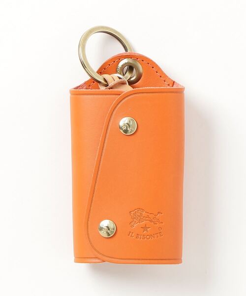 Il Bisonte イルビゾンテ の Il Bisonte イルビゾンテ C0847 Original Leather Key Case レザー キーケース キーケース キーアクセサリー Wear