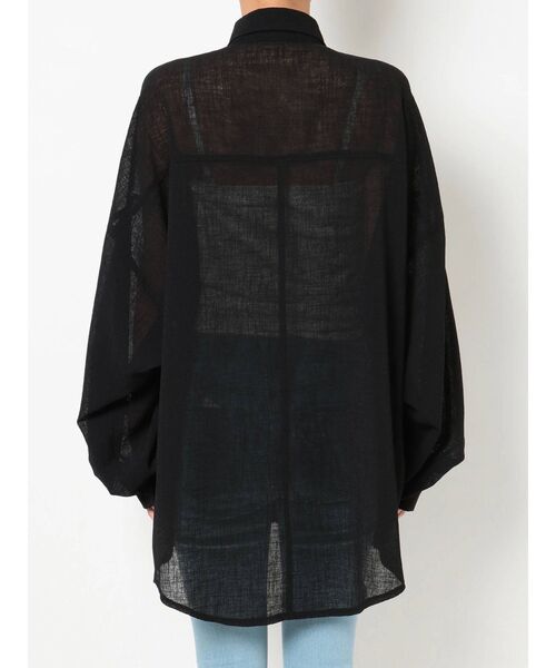 EMODA（エモダ）の「ボーイズエアリーシャツ（シャツ/ブラウス・レディース・ブラック/ライム/その他/その他1・FREE）」の10枚目の写真