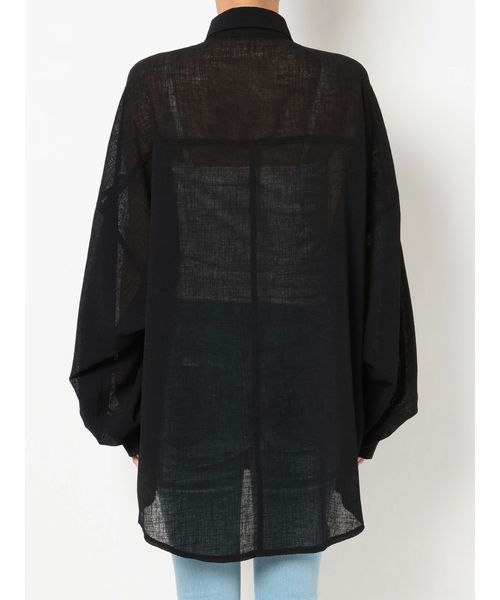 EMODA（エモダ）の「ボーイズエアリーシャツ（シャツ/ブラウス・レディース・ブラック/ライム/その他/その他1・FREE）」の14枚目の写真