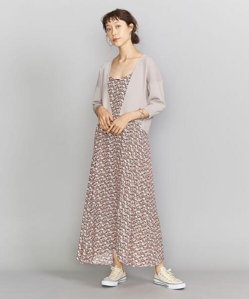 BEAUTY&YOUTH UNITED ARROWS(ビューティーアンドユースユナイテッドアローズ)の「BY コットンポリエステルショートニットカーディガン -ウォッシャブル- о(カーディガン/ボレロ・レディース・ライトグレー/ブラック/ベージュ・FREE)」の19枚目の写真