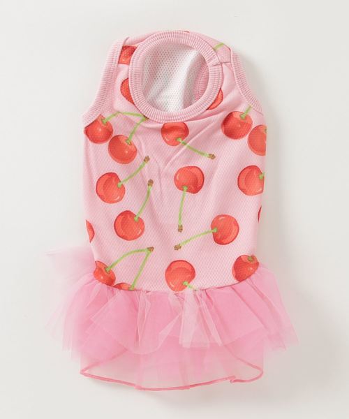総柄メッシュタンクワンピ チェリー ペットウェア Burner バーナー のファッション通販 Zozotown