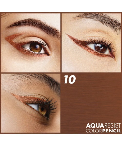 MAKE UP FOR EVER（メイクアップフォーエバー）の「アクアレジスト カラーペンシル（アイライナー・レディース・10 シエナ/01 グラフィティ/02 エボニー/03 アイロン/04 サンド/05 ブロンズ/06 フォレスト/07 ラグーン/08 ディープシー/09 アイヴィー・FREE）」の14枚目の写真