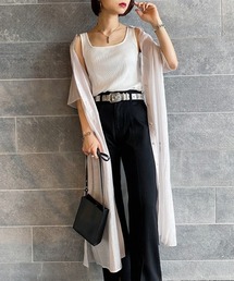 PAGEBOY | シアーバンドカラーワンピースショートスリーブ(ワンピース)