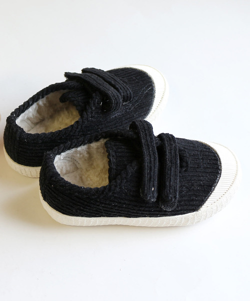 AmiAmi(アミアミ)の「キッズコーデュロイベロクロスニーカー(スニーカー・キッズ・モカ/オートミール/ブラック/グレー・20cm/15cm/19cm/17cm/16cm/18cm)」の6枚目の写真