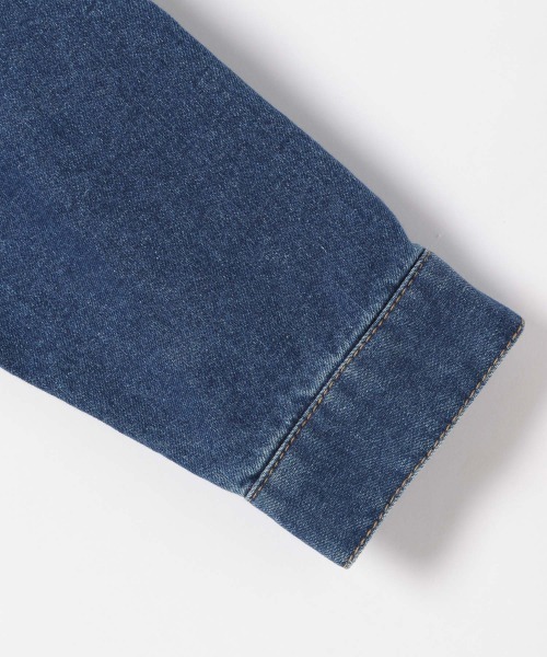 GLOBAL WORK（グローバルワーク）の「【キッズ】ノーカラーGジャン/891439（デニムジャケット・キッズ・ブルー・100cm/110cm/140cm/130cm/120cm）」の11枚目の写真