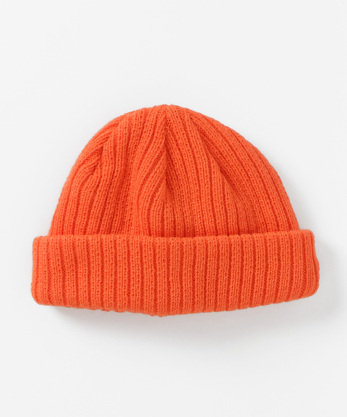 VANS（バンズ）の「VANS/ヴァンズ ビーニー 120K5180100（ニットキャップ/ビーニー・キッズ・ブラック/ベージュ/オレンジ・FREE）」の3枚目の写真