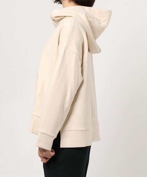 prose verse(プロズヴェール)の「エコスエードショートパーカー(パーカー・レディース・チャコールグレー/ブラウン/ピンク/アイボリー/ベージュ/ベビーピンク/ネイビー・フリ-)」の9枚目の写真