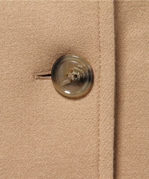 BEAUTY&YOUTH UNITED ARROWS（ビューティーアンドユースユナイテッドアローズ）の「BYBC ∵メルトンPコート◆（ピーコート・レディース・ブラック/ベージュ/ネイビー・LARGE/SMALL/MEDIUM）」の9枚目の写真