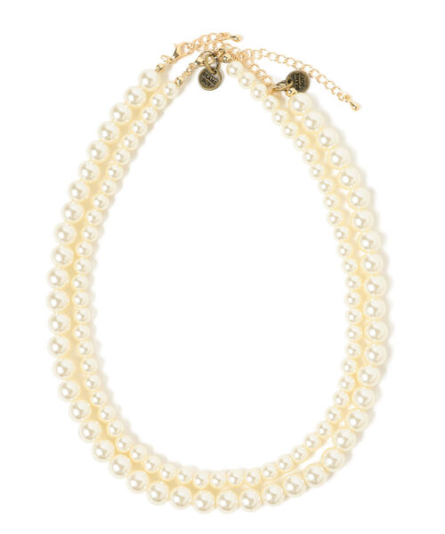 BEAMS BOY（ビームスボーイ）の「BEAMS BOY / パールチョーカー セット（ネックレス・レディース・ホワイト・ONE SIZE）」の8枚目の写真