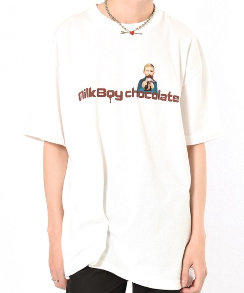 MILKBOY(ミルクボーイ)の「chocolate shop Tシャツ(Tシャツ/カットソー・レディース・A/B・L/XL)」の3枚目の写真