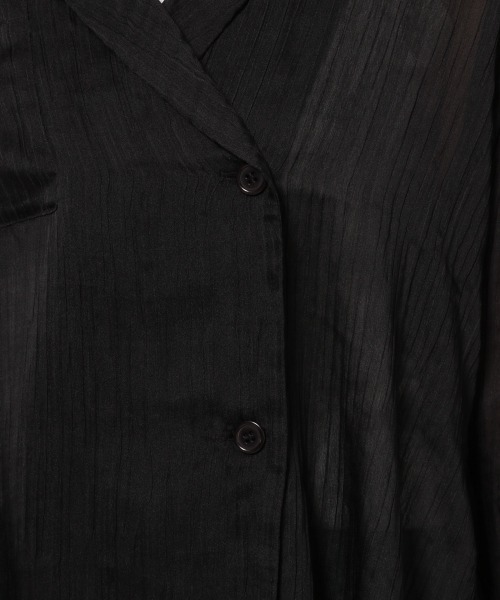 PAGEBOY(ページボーイ)の「ヨウリュウシアーカシュクールシャツ(シャツ/ブラウス・レディース・ブラック/オフホワイト/グレイッシュベージュ・FREE)」の19枚目の写真