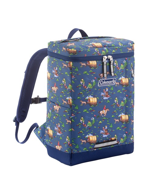 COLEMAN（コールマン）の「ジャックインパック（バックパック/リュック・キッズ・ネイビー/ブラック×レッド/ブルー・ONE SIZE）」の2枚目の写真