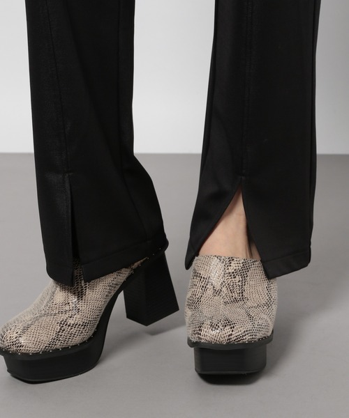 PAGEBOY（ページボーイ）の「クリアポンチパンツ（その他パンツ・レディース・ブラック/グレイッシュベージュ・FREE）」の13枚目の写真