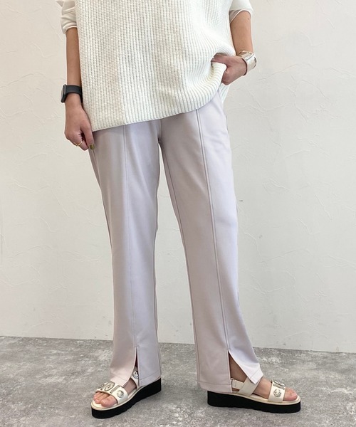 PAGEBOY（ページボーイ）の「クリアポンチパンツ（その他パンツ・レディース・ブラック/グレイッシュベージュ・FREE）」の14枚目の写真