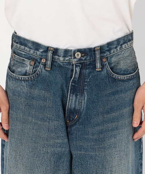 Sanca（サンカ）の「【Sanca】5Pワイドデニムパンツ INDIGO MEN