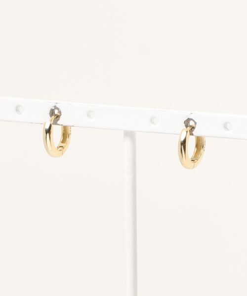 ma chere Cosette?（マシェールコゼット）の「WEB限定/SV925 12㎜ ワンタッチピアス（ピアス（両耳用）・レディース・シルバー/ゴールド・FREE）」の4枚目の写真