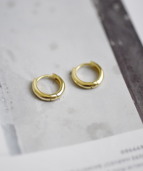 ma chere Cosette?（マシェールコゼット）の「WEB限定/SV925 12㎜ ワンタッチピアス（ピアス（両耳用）・レディース・シルバー/ゴールド・FREE）」の8枚目の写真