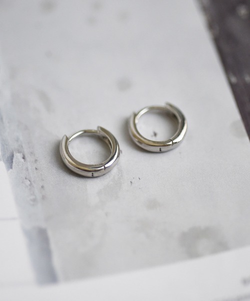 ma chere Cosette?（マシェールコゼット）の「WEB限定/SV925 12㎜ ワンタッチピアス（ピアス（両耳用）・レディース・シルバー/ゴールド・FREE）」の9枚目の写真