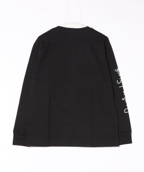 NO WAY(ノーウェイ)の「/Bl/レギュラーシルエット長袖プリントTシャツ(Tシャツ/カットソー・メンズ・グレー/ホワイト/オレンジ/ブラック・MEDIUM/LARGE)」の5枚目の写真