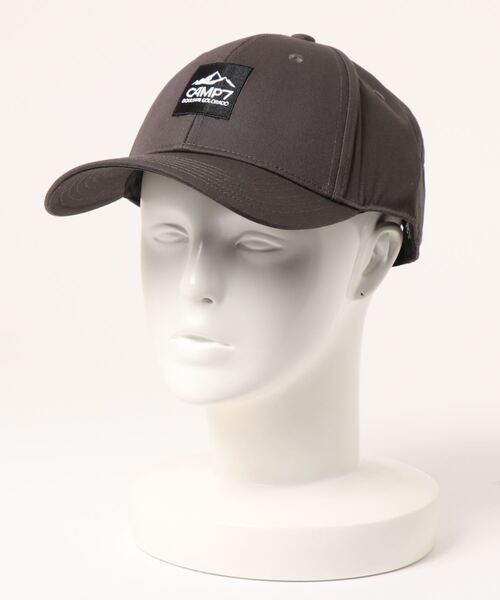CAMP7（キャンプセブン）の「CAMP7 TWILL CAP（キャップ・メンズ・ブラック/ライトベージュ/チャコールグレー・FREE）」の3枚目の写真