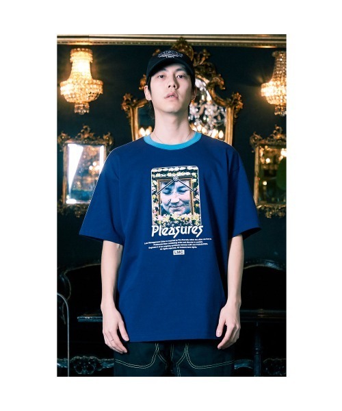 [ LMC ] ★ 韓国大人気 ★LMC X PLEASURES SOCIETY TEE LMC X PLEASURES SOCIETY TEE black - LMC | 엘엠씨