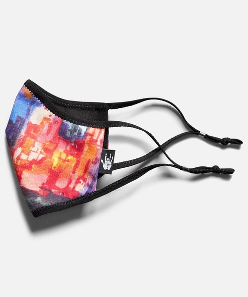 KEEN(キーン)の「KEEN/キーン Together Mask x JERRY GARCIA M/L 【2P】【洗えるマスク】(マスク・メンズ・ベージュ/レッド・FREE)」の1枚目の写真