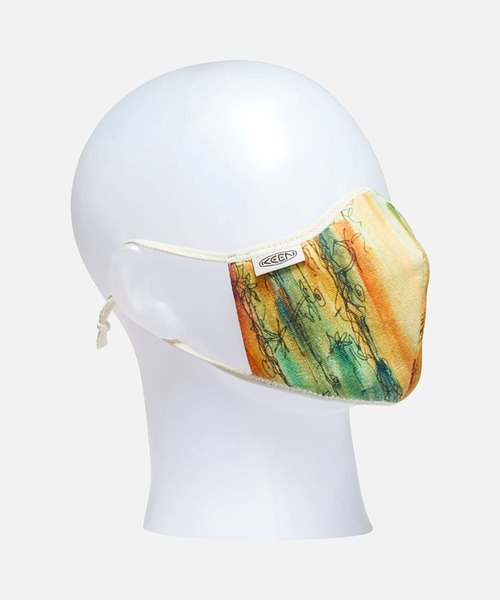 KEEN(キーン)の「KEEN/キーン Together Mask x JERRY GARCIA M/L 【2P】【洗えるマスク】(マスク・メンズ・ベージュ/レッド・FREE)」の12枚目の写真