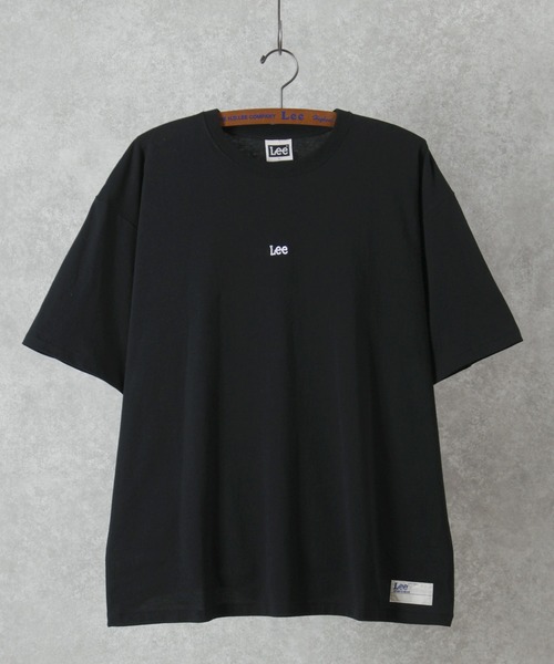 Lee（リー）の「【LEE/リー】ミニ刺繍ロゴ プリントTシャツ/ビッグシルエット（Tシャツ/カットソー・メンズ・アッシュグレー/ホワイト/サックスブルー/スモークピンク/ブラック・M/L/XL）」の21枚目の写真