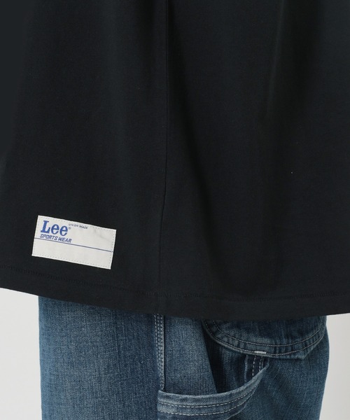 Lee（リー）の「【LEE/リー】ミニ刺繍ロゴ プリントTシャツ/ビッグシルエット（Tシャツ/カットソー・メンズ・アッシュグレー/ホワイト/サックスブルー/スモークピンク/ブラック・M/L/XL）」の22枚目の写真