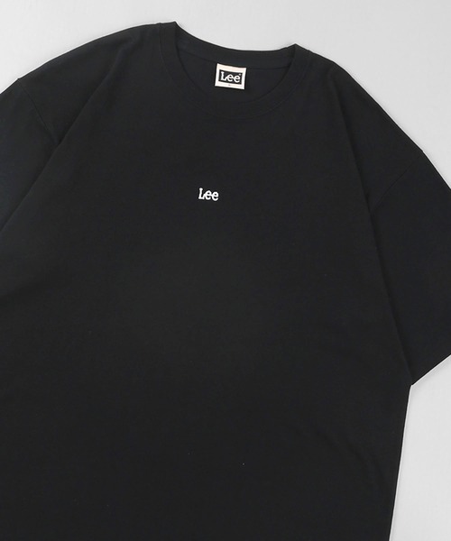 Lee（リー）の「【LEE/リー】ミニ刺繍ロゴ プリントTシャツ/ビッグシルエット（Tシャツ/カットソー・メンズ・アッシュグレー/ホワイト/サックスブルー/スモークピンク/ブラック・M/L/XL）」の19枚目の写真